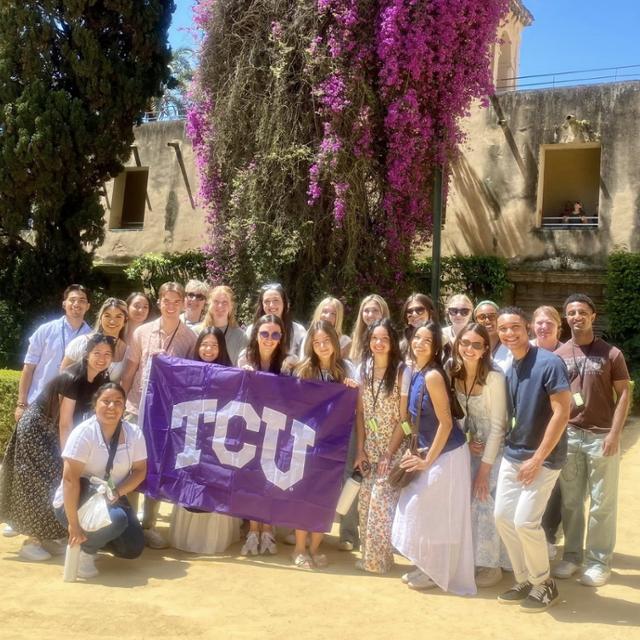 Students in Sevilla Spain